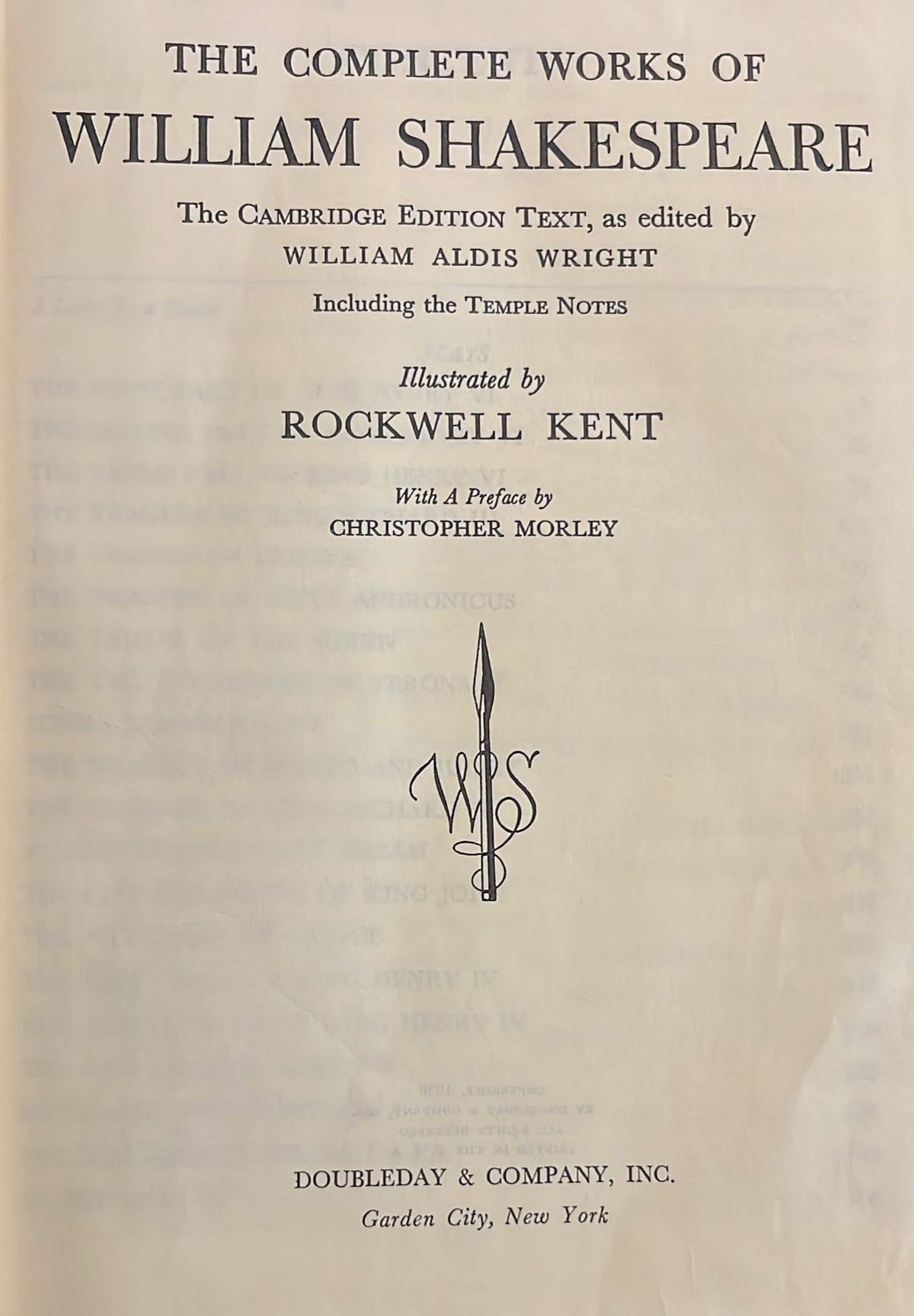 The Complete Works of William Shakespeare